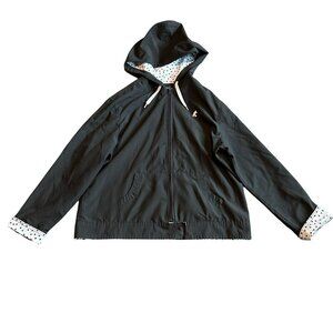 Disneyland Resorts Mickey Mouse Windbreaker Rain Jacket Hooded Collectible Sz XL